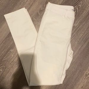 Never worn white pixie pants from Old Navy